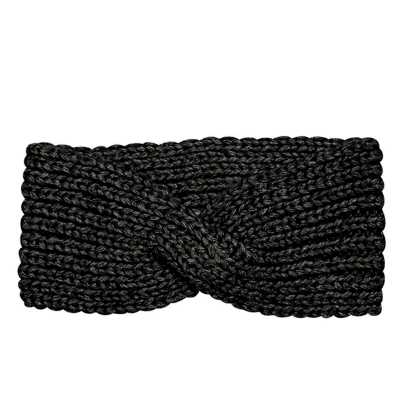 Dublin Black Nicky Headband - Charcoal Lurex