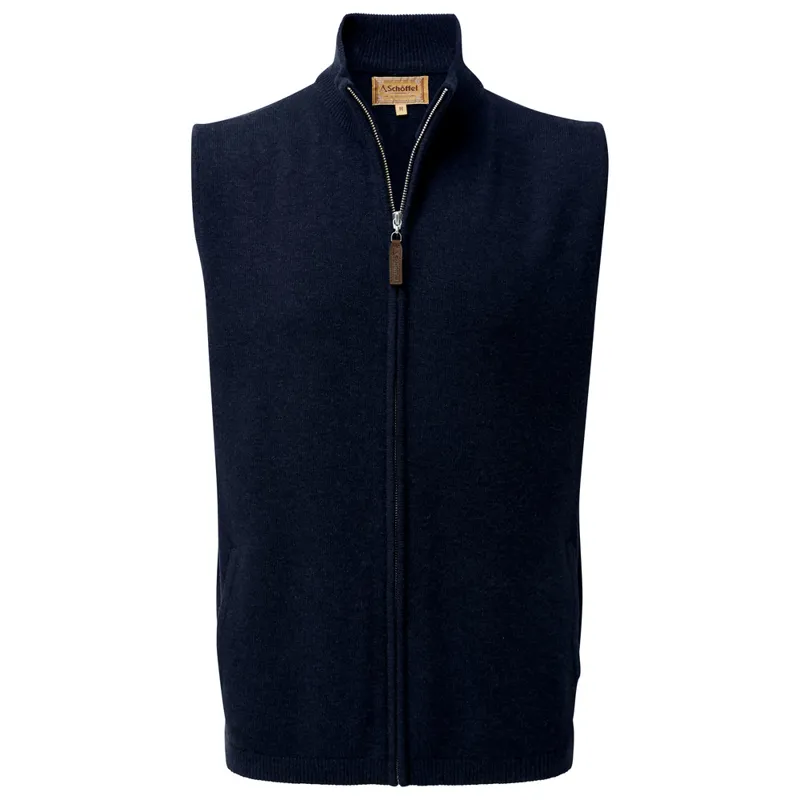 Schoffel Merino Gilet - Navy