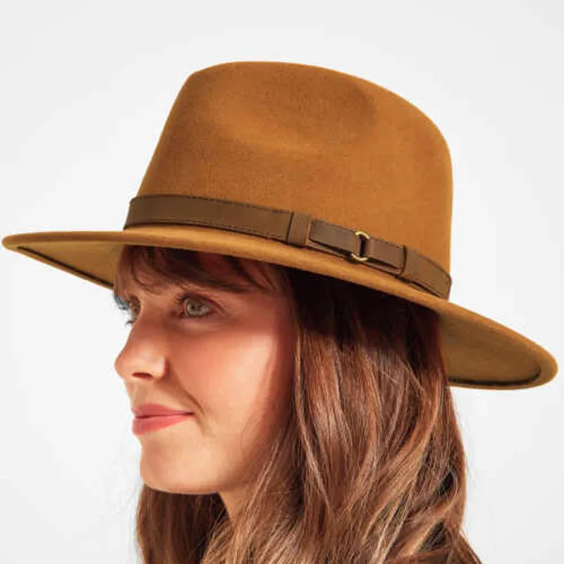 Schoffel Willow Fedora Hat - Tan-2