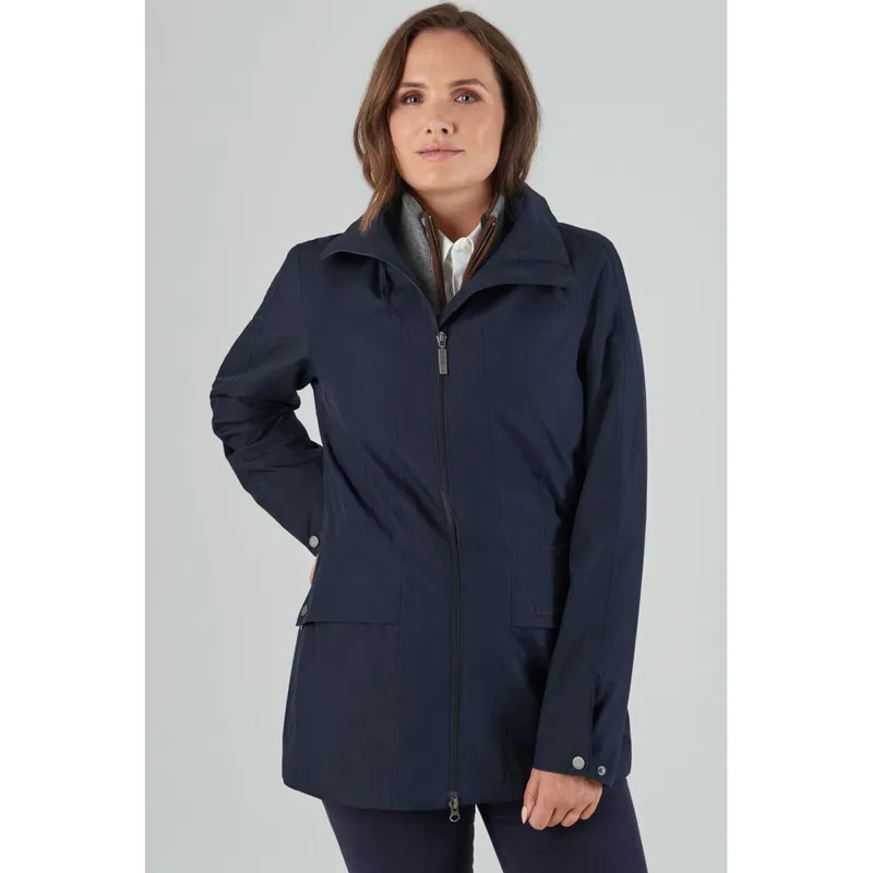 Schoffel Hazelwood Coat - Navy Blue-3
