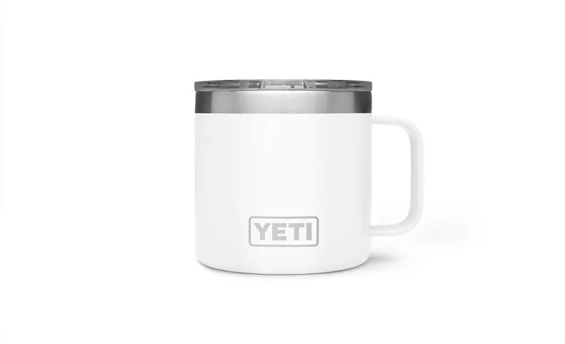 YETI Rambler 14 Oz Mug - White OLD CODE