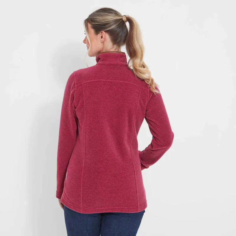 Schoffel Tilton II 1/4 Zip Fleece - Mulberry-2