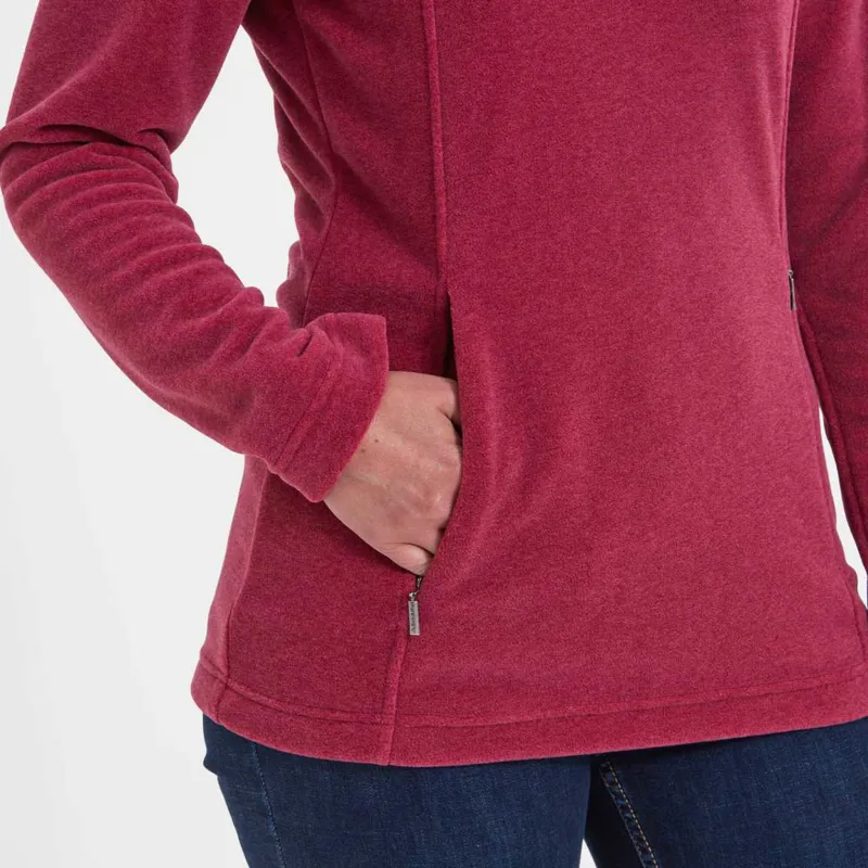 Schoffel Tilton II 1/4 Zip Fleece - Mulberry-4