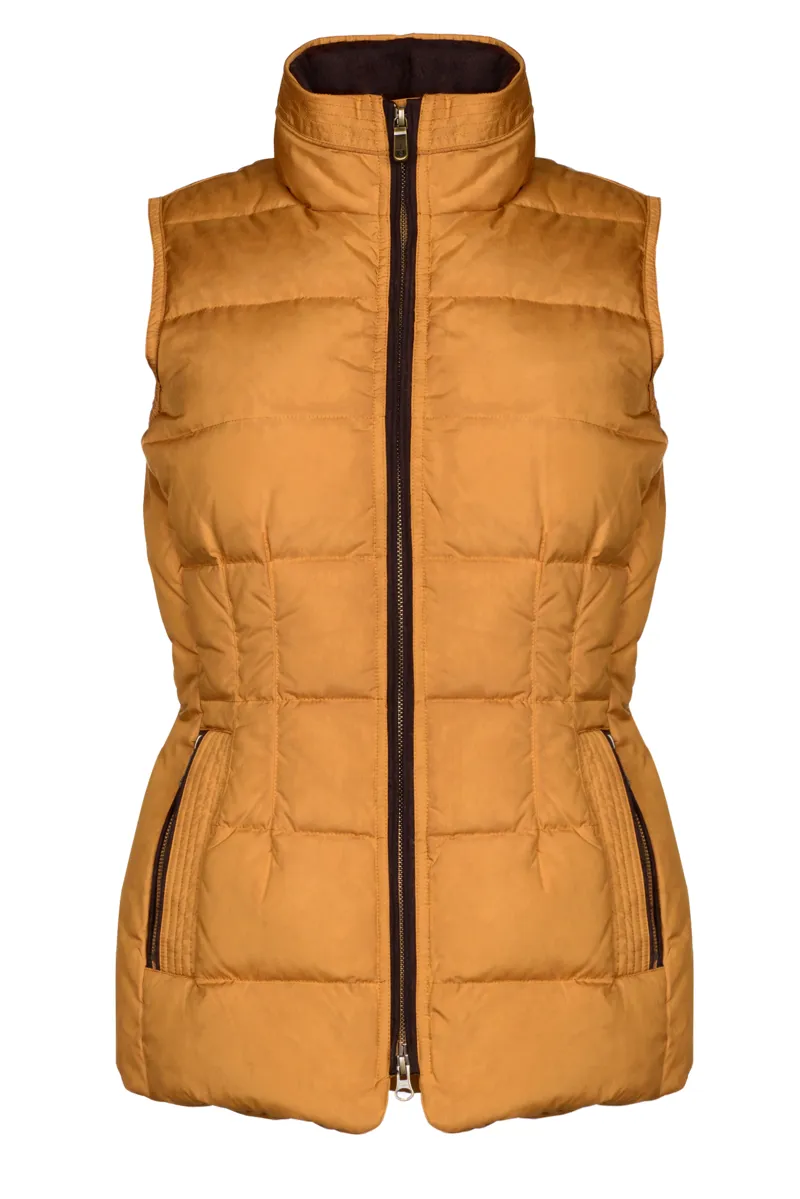 Dubarry Spiddal Down Gilet Mustard
