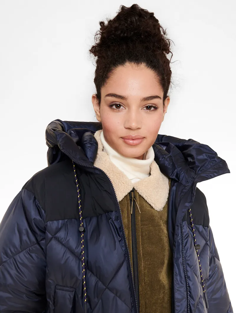 Aigle Fassie Long Jacket - Marine Blue-1