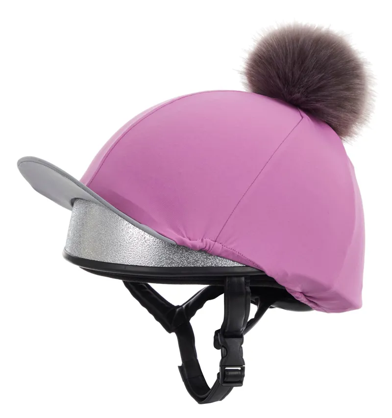 LeMieux Pom Pom Hat Silk - Lavender-2