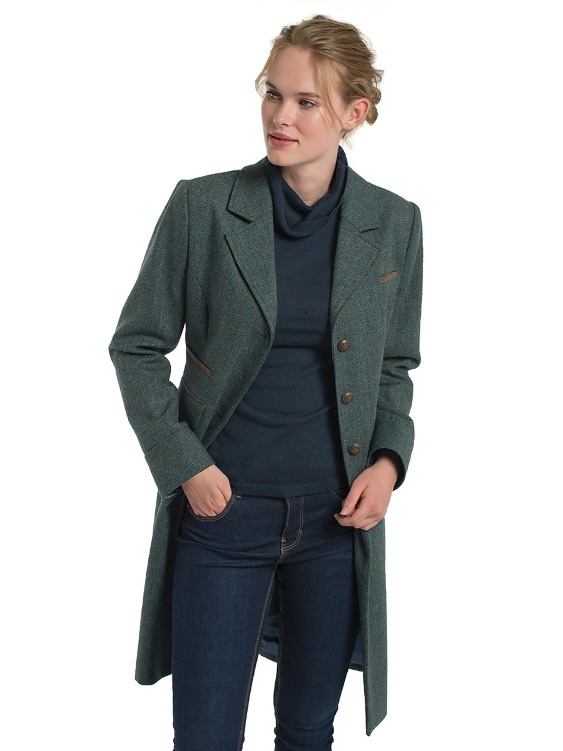 Dubarry Blackthorn Ladies Tweed Coat Mist