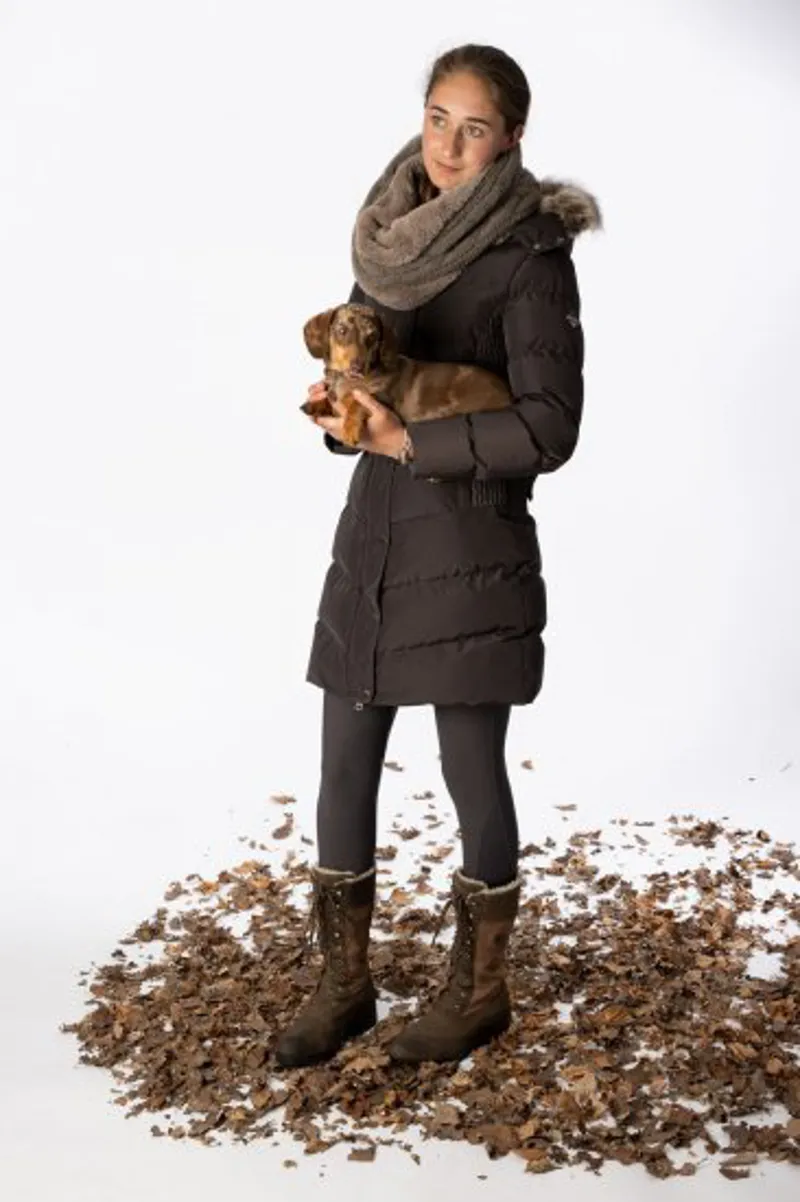 lemieux loire three quarter winter riding coat