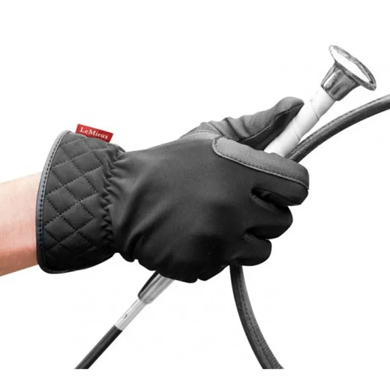 LeMieux Pro Touch All Weather Riding Glove - Black
