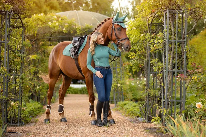 My LeMieux Denim Breeches - Denim-5