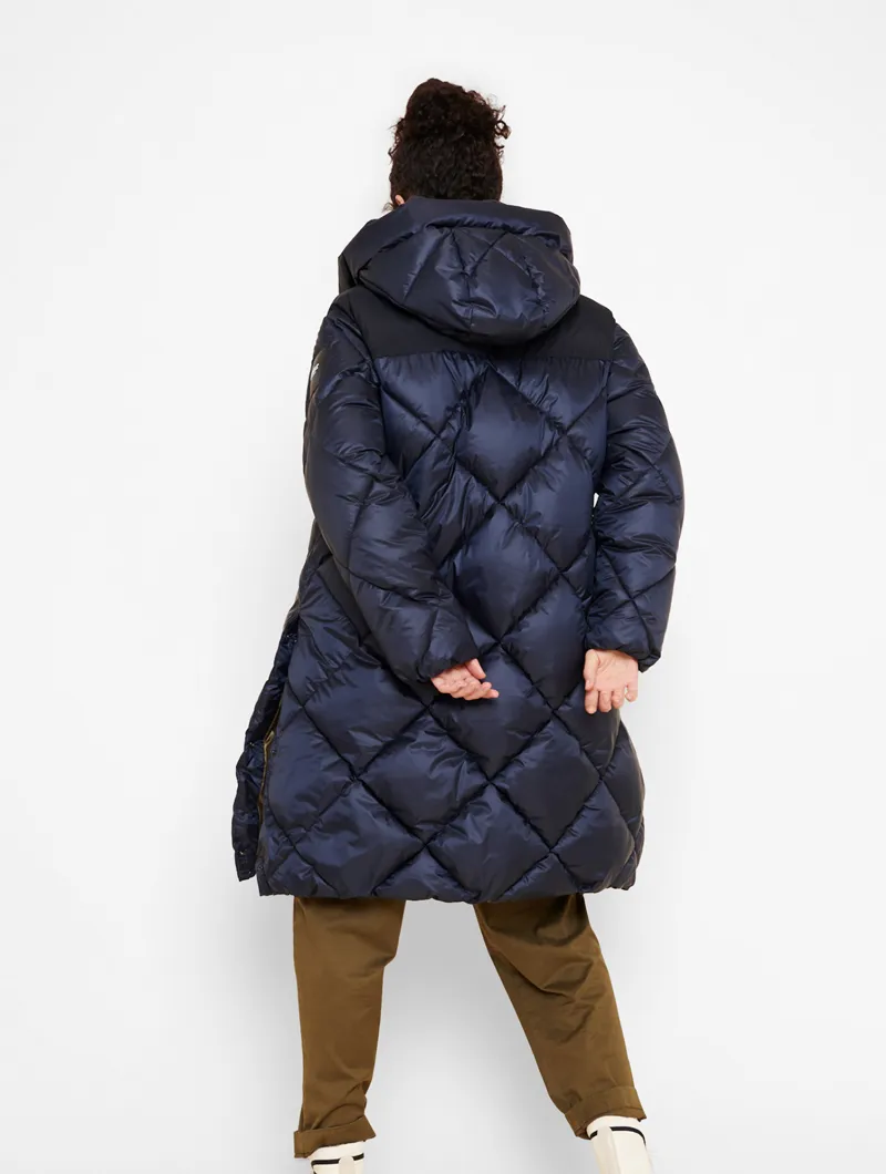 Aigle Fassie Long Jacket - Marine Blue-3