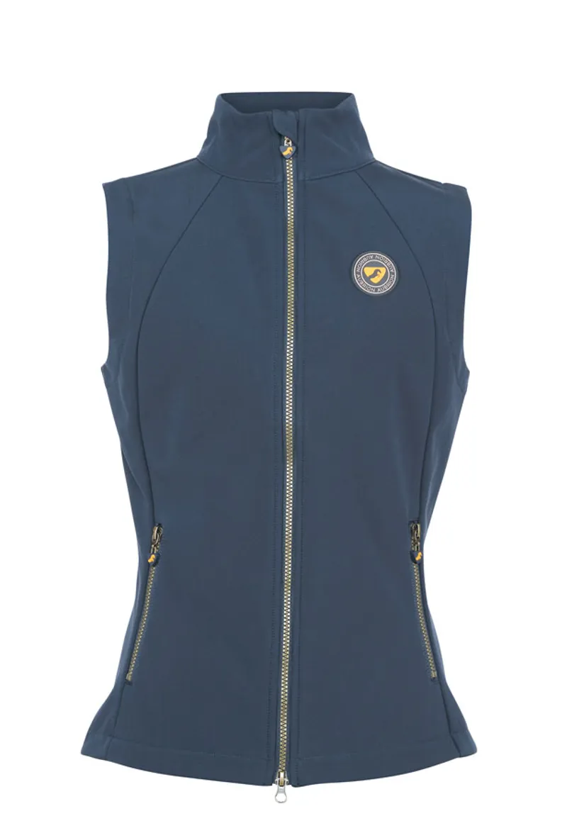 Shires Aubrion Ealing Ladies Softshell Gilet - Navy