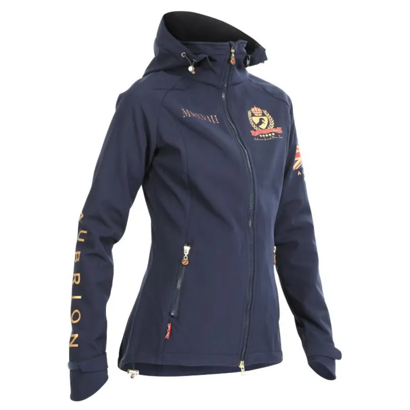 Shires Aubrion Team Softshell Jacket - Navy