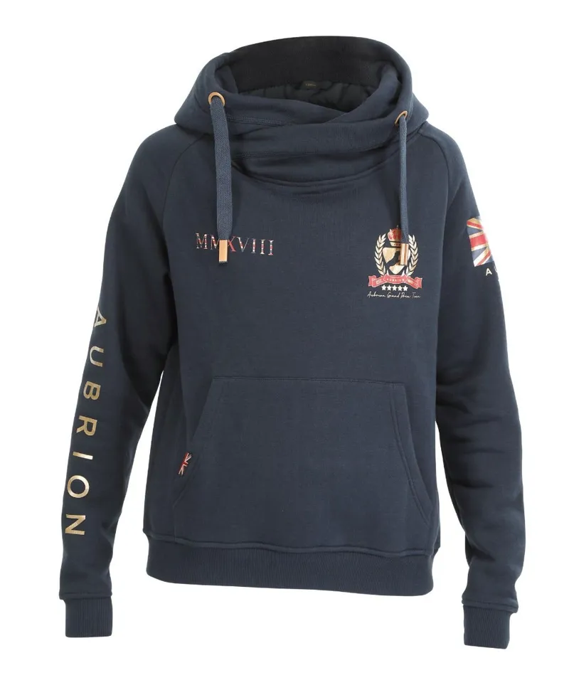 Shires Aubrion Team Hoodie - Navy