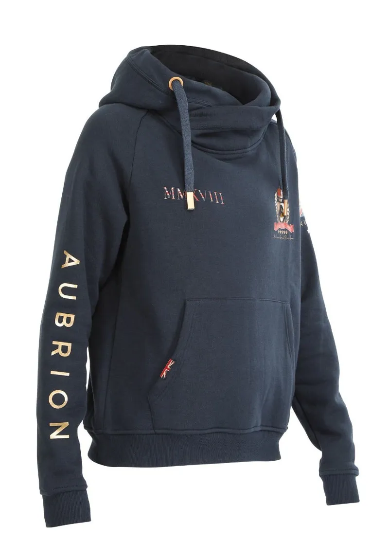 Shires Aubrion Team Hoodie - Navy-2