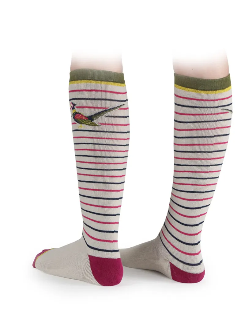 Shires Adults Everday Socks - 2 Pack - Pheasant-3