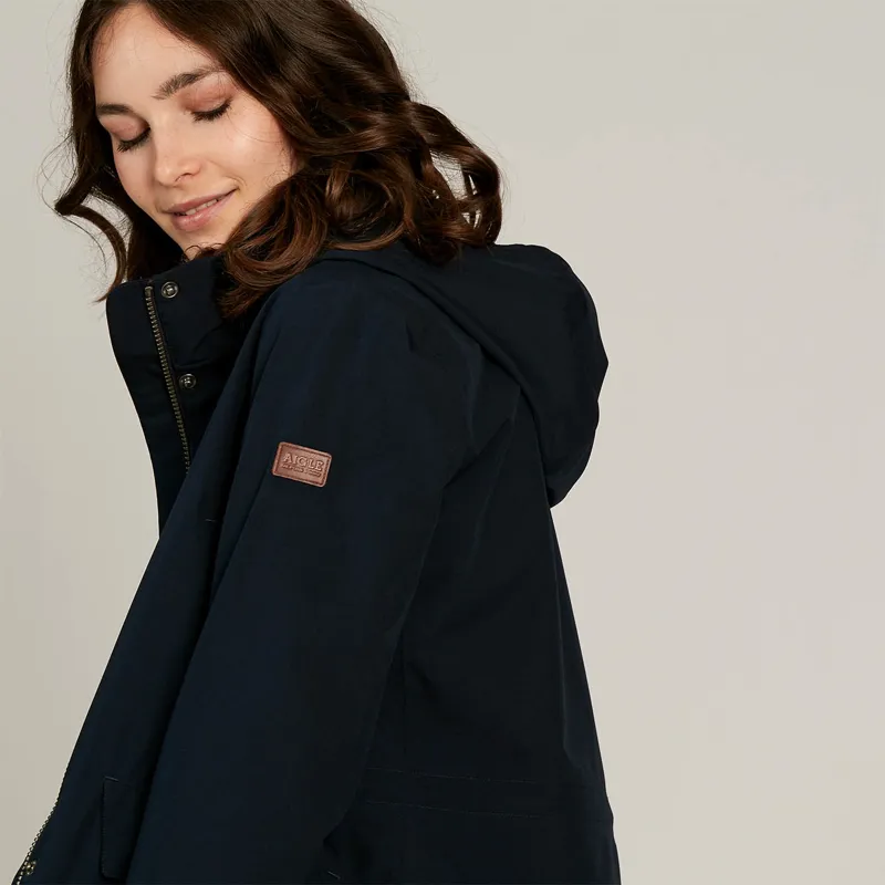 Aigle Baunet Ladies Parka Jacket - Dark Navy SIZES 44 + 46 ONLY-2