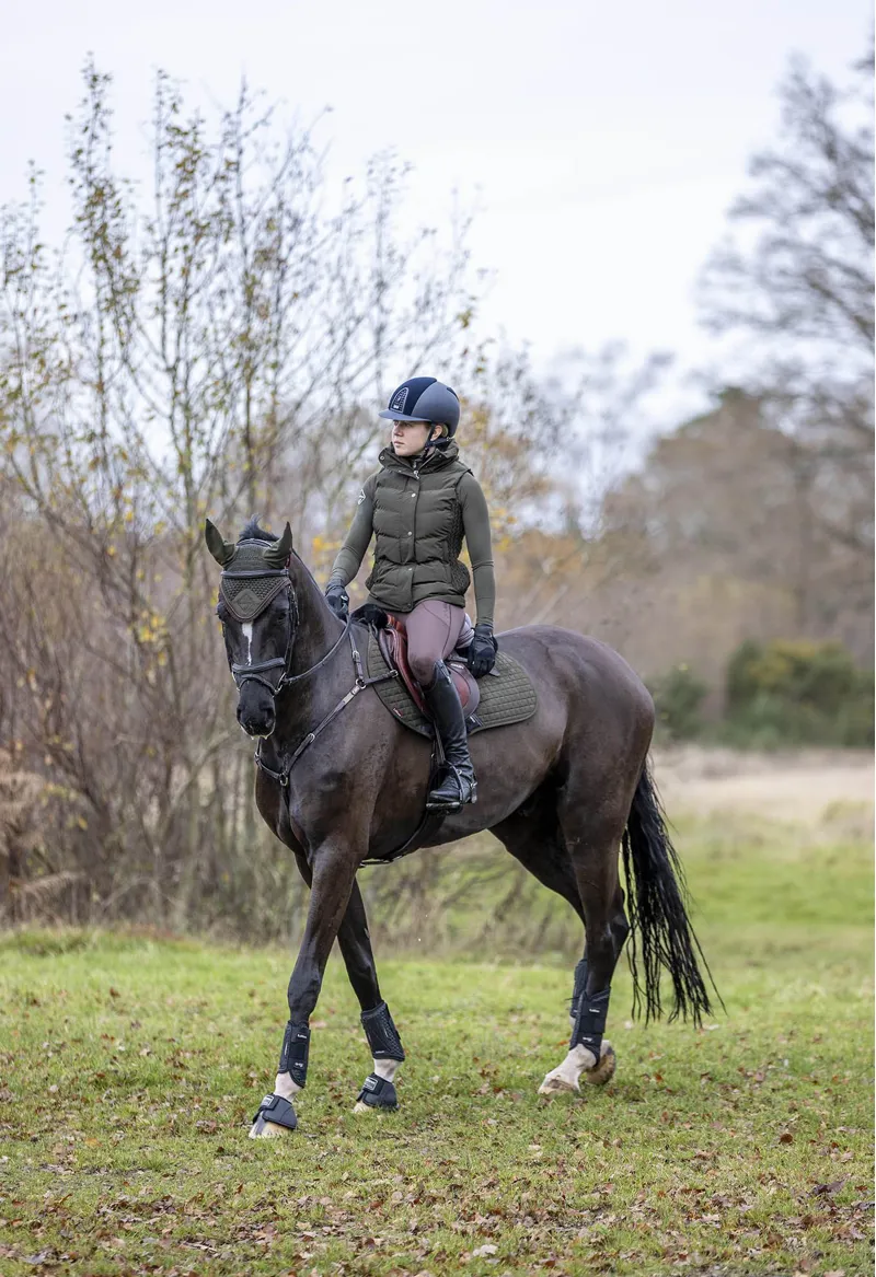 My LeMieux Winter Loire Gilet - Oak Green-6