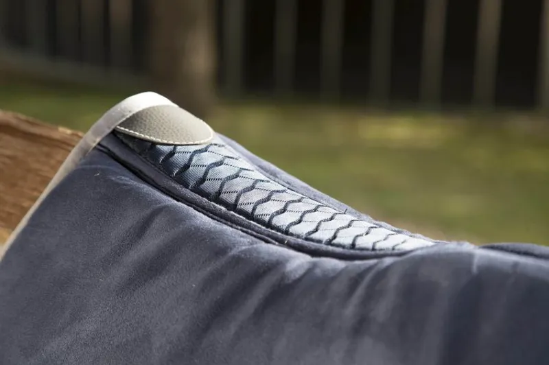 LeMieux Wither Relief Memory Foam Half Pad - Grey size Large-2