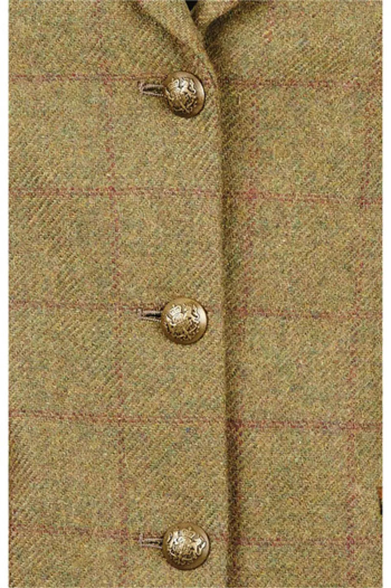 Dublin Albany Tweed Ladies Tailored Jacket - Brown-3