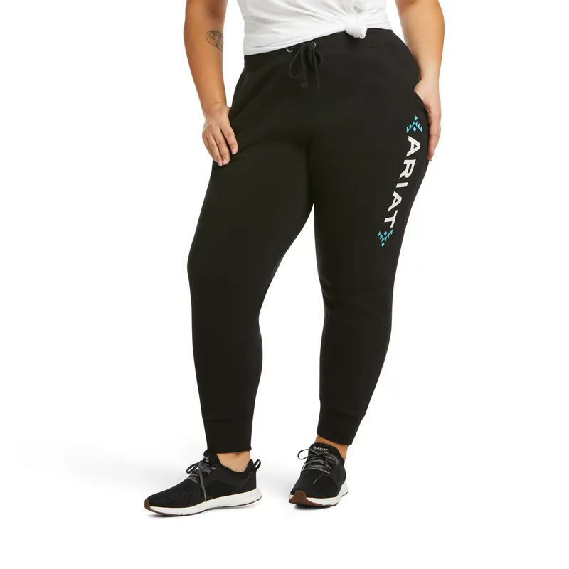 R.E.A.L Ariat Jogger Sweatpant - Black-5