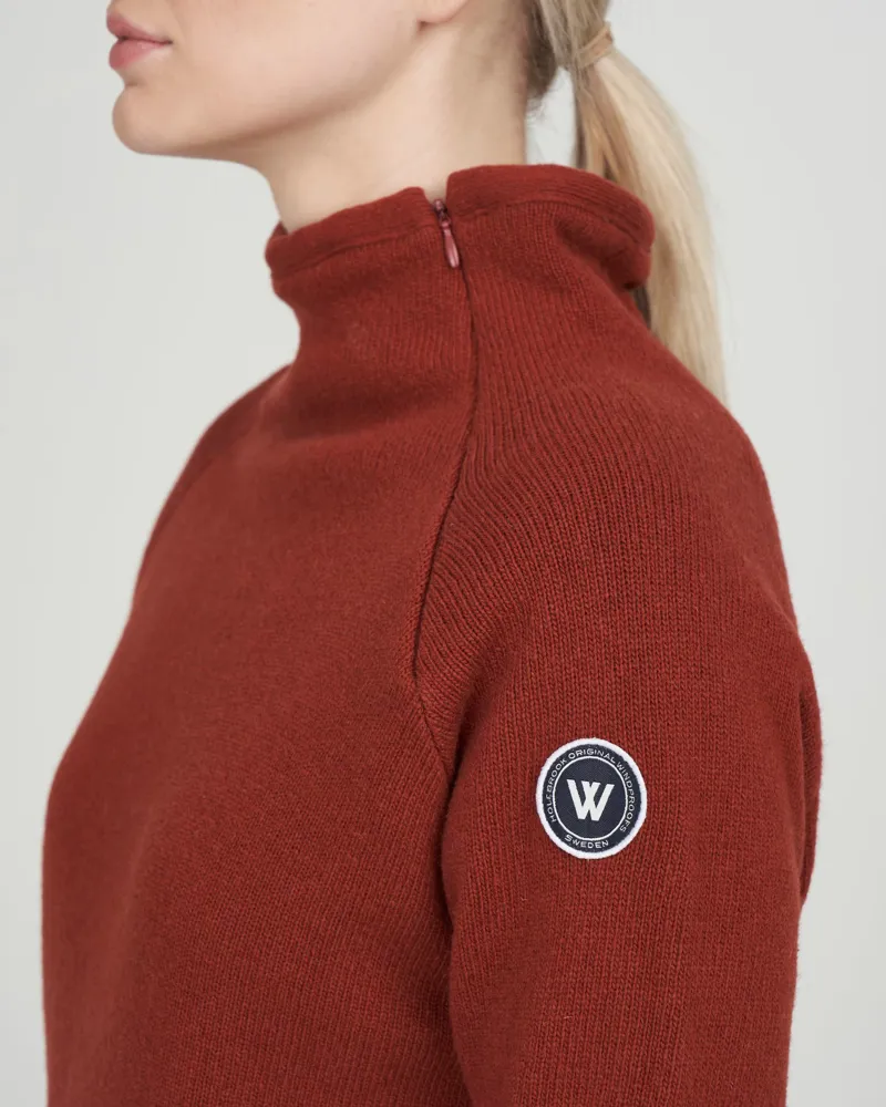 Holebrook Martina Windproof Jumper - Maple Red-1