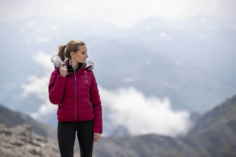 My LeMieux Winter Short Coat - Mulberry-3