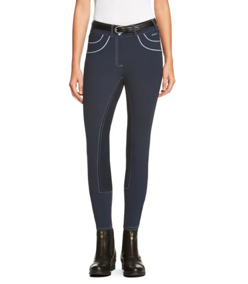 Ariat Olympia Acclaim Full Seat Breeches - Skyway Blue