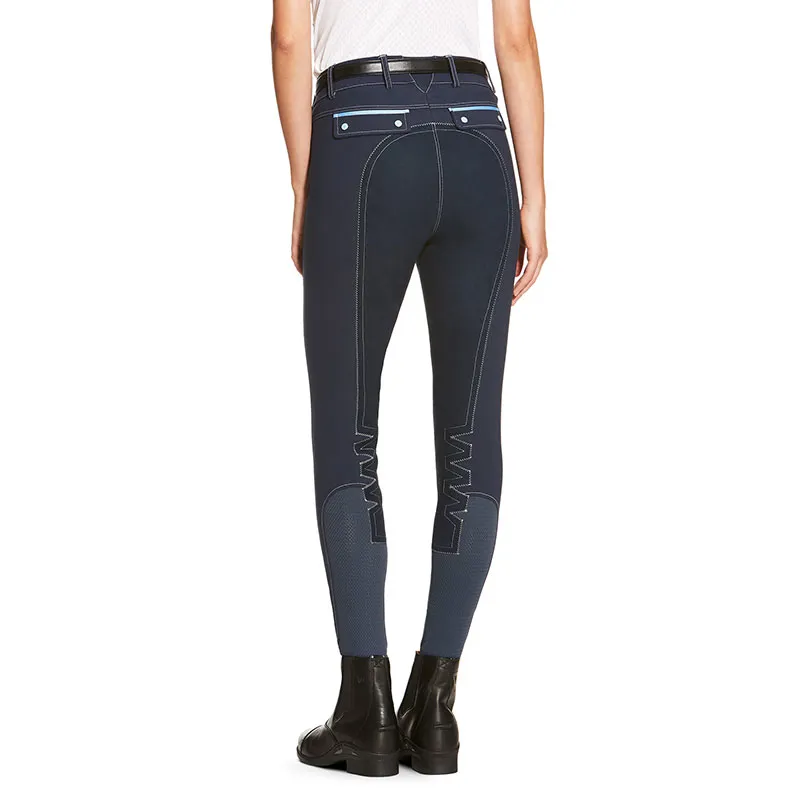 Ariat Olympia Acclaim Full Seat Breeches - Skyway Blue-1