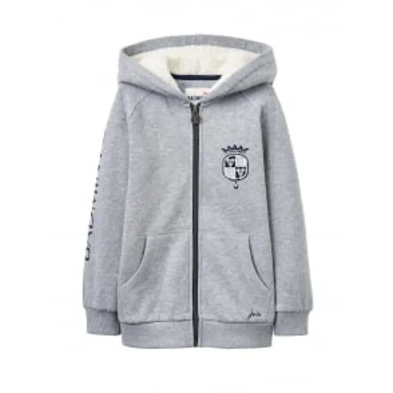 Joules Badminton Kids Zip Hoodie - Age 7+