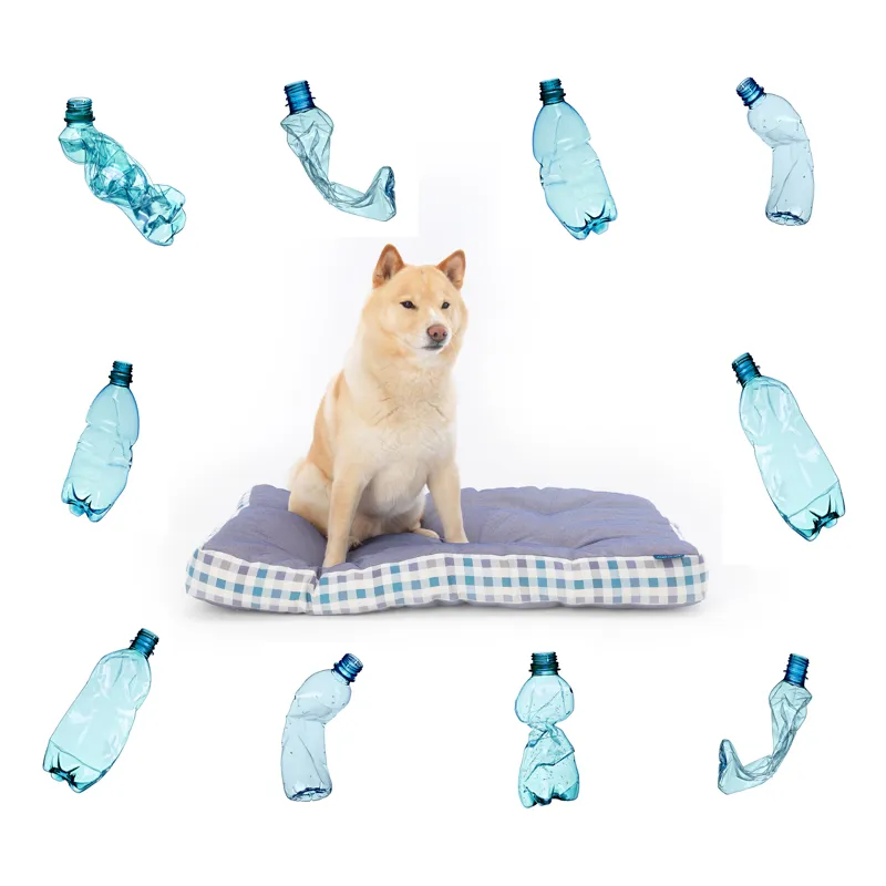 Project Blu Bengal Domino Dog Mattress - Large - Blue-4