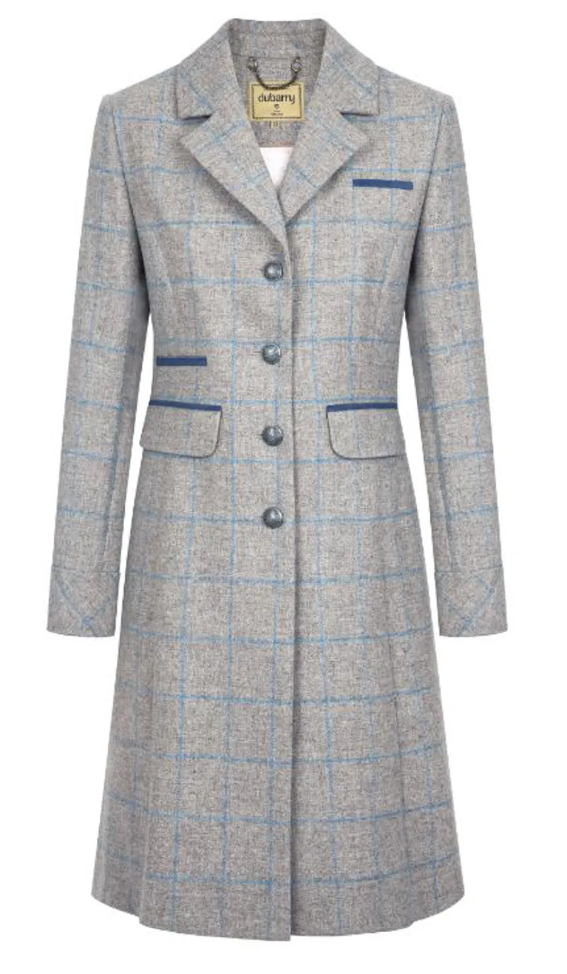 Dubarry Blackthorn Tweed Coat - Shale
