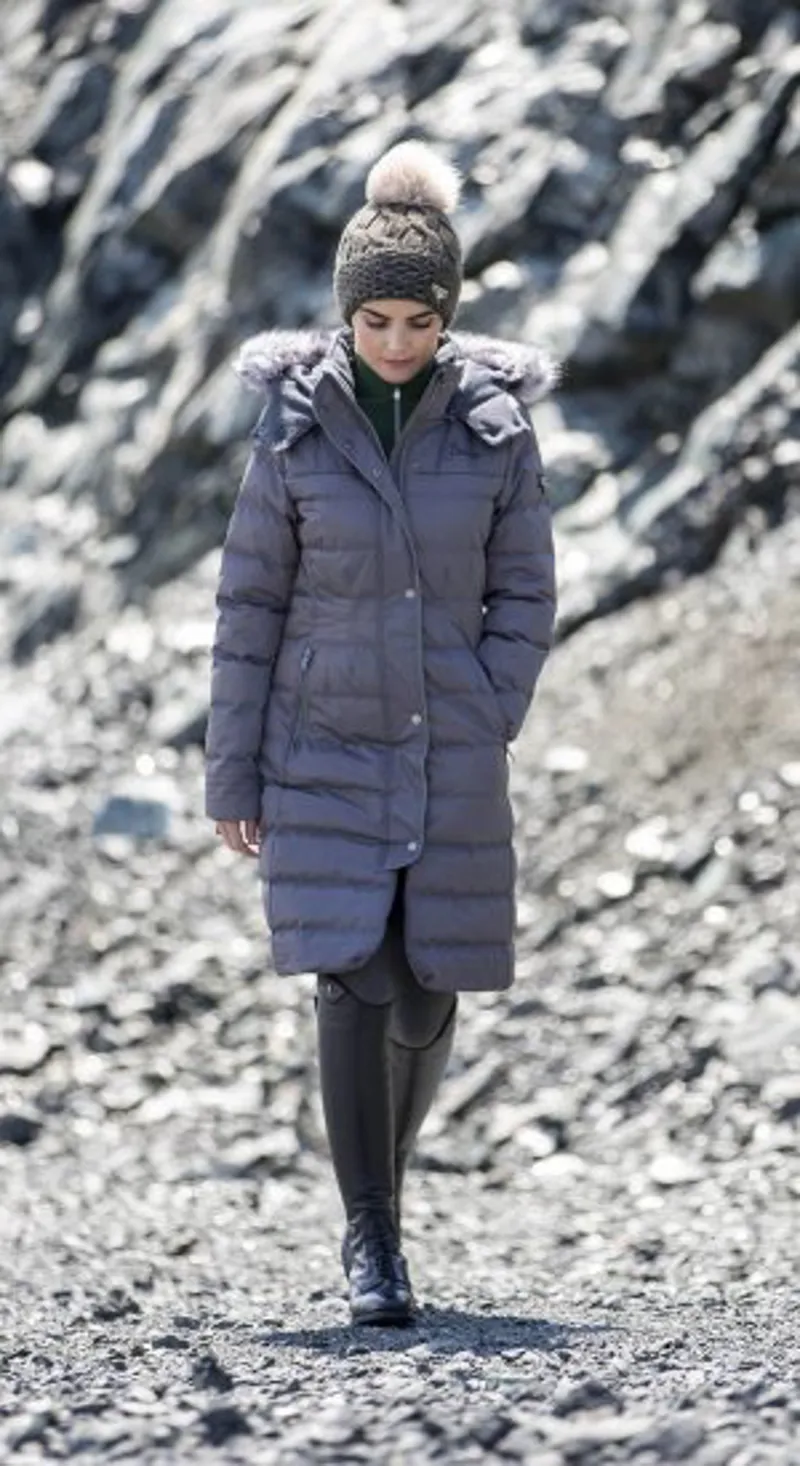 My LeMieux Winter Long Coat - Grey-1
