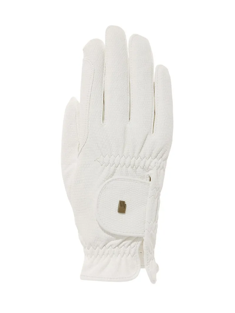Roeckl Chester Grip Glove - White