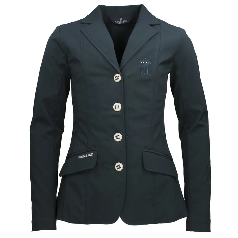 Kingsland Equestrian Wells Girls Show Jacket - Navy