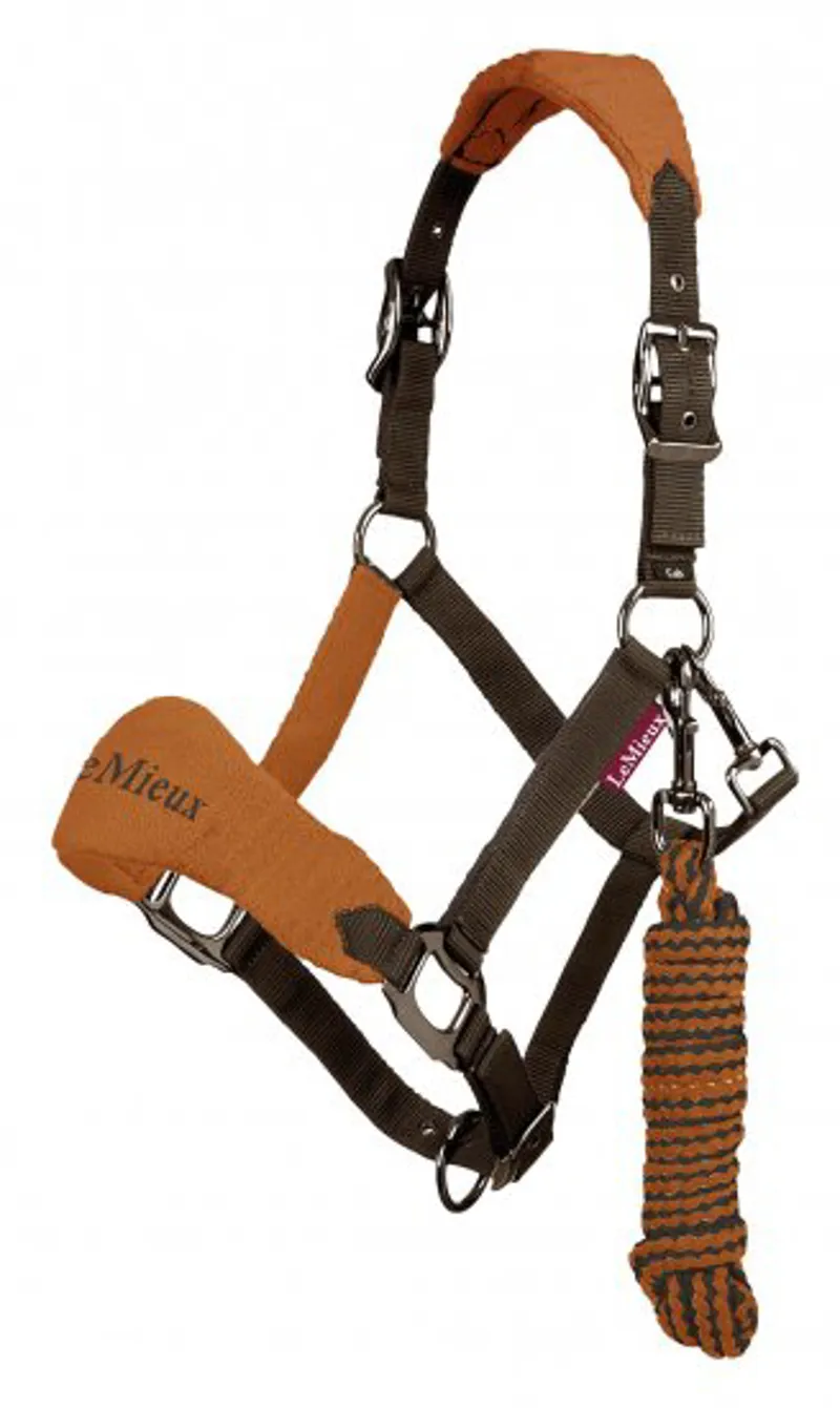 LeMieux Vogue Headcollar And Leadrope - Paprika