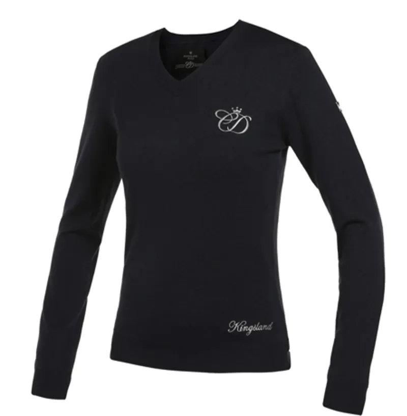 Kingsland Daly V-Neck Jumper - Navy X-LARGE