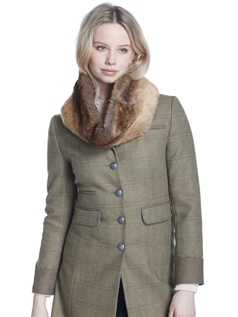 Dubarry Greystones Snood - Chinchilla-1