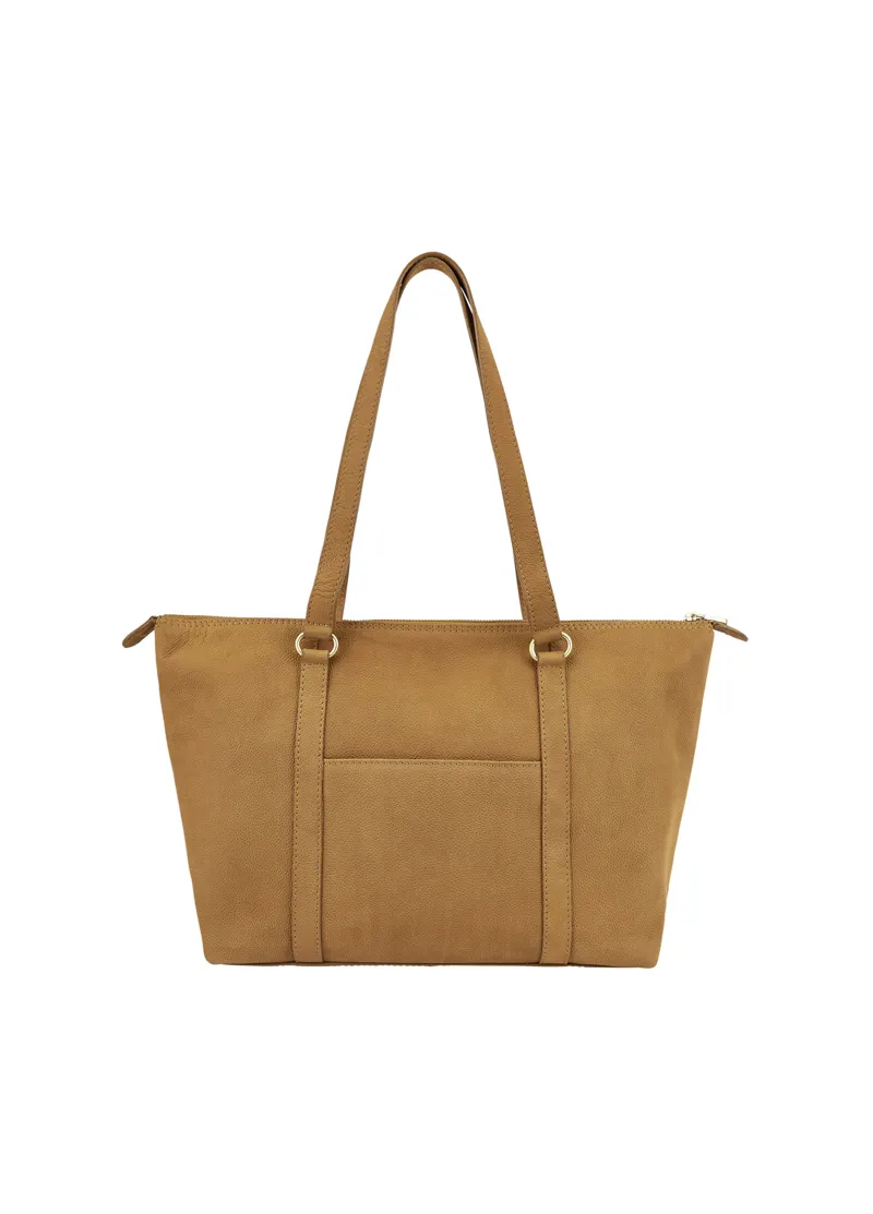Dubarry Dunlavin Tote Bag - Caramel-3