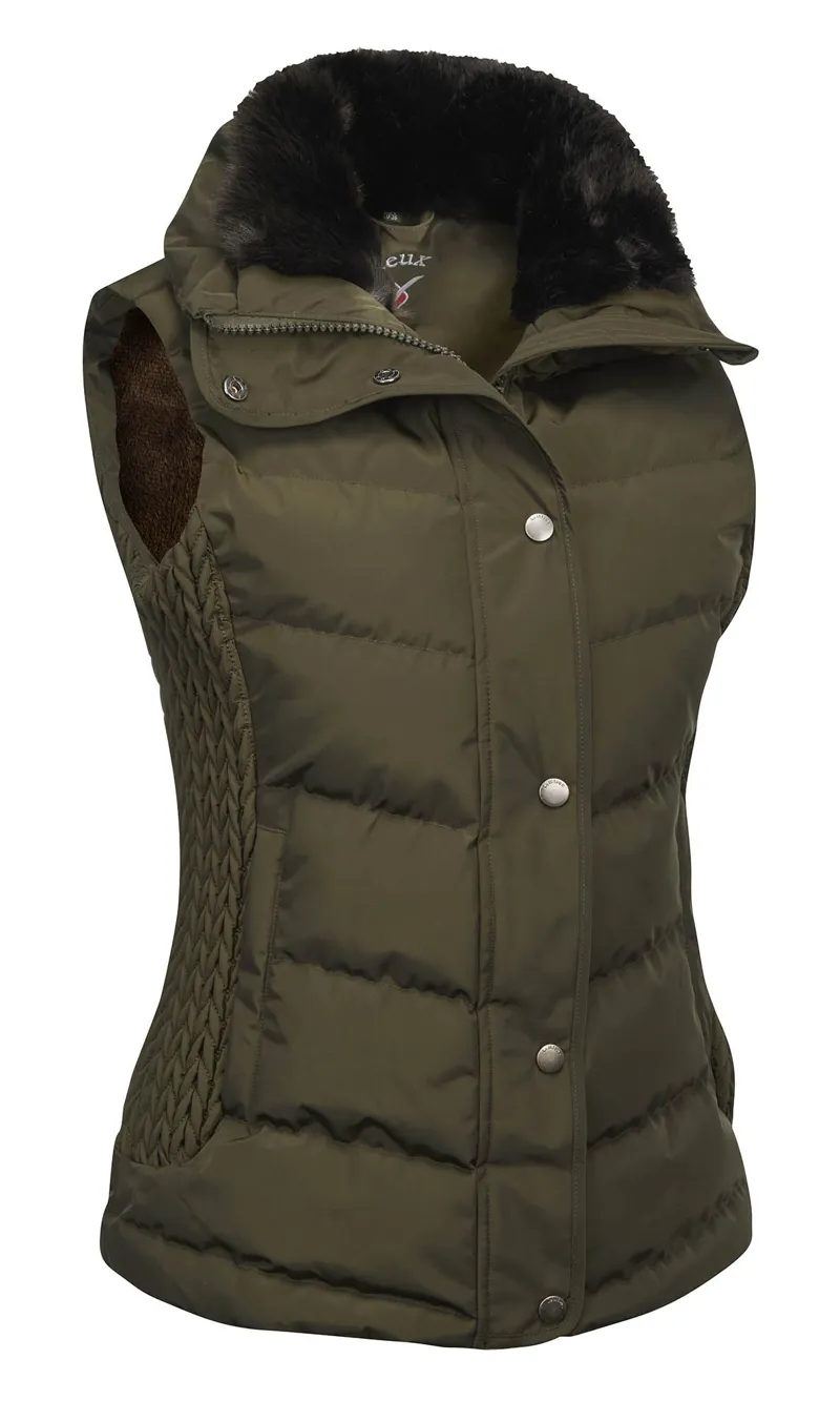 My LeMieux Winter Loire Gilet - Oak Green-2