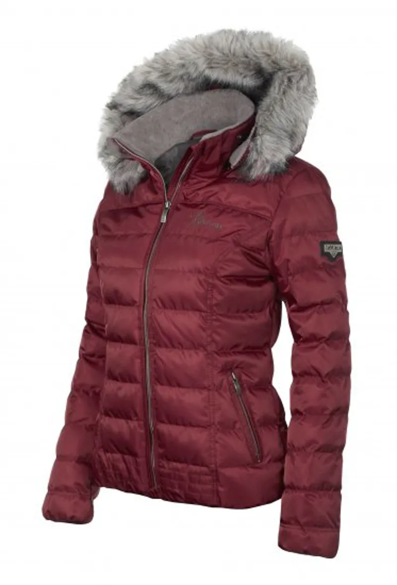 My LeMieux Winter Short Coat - Mulberry-1