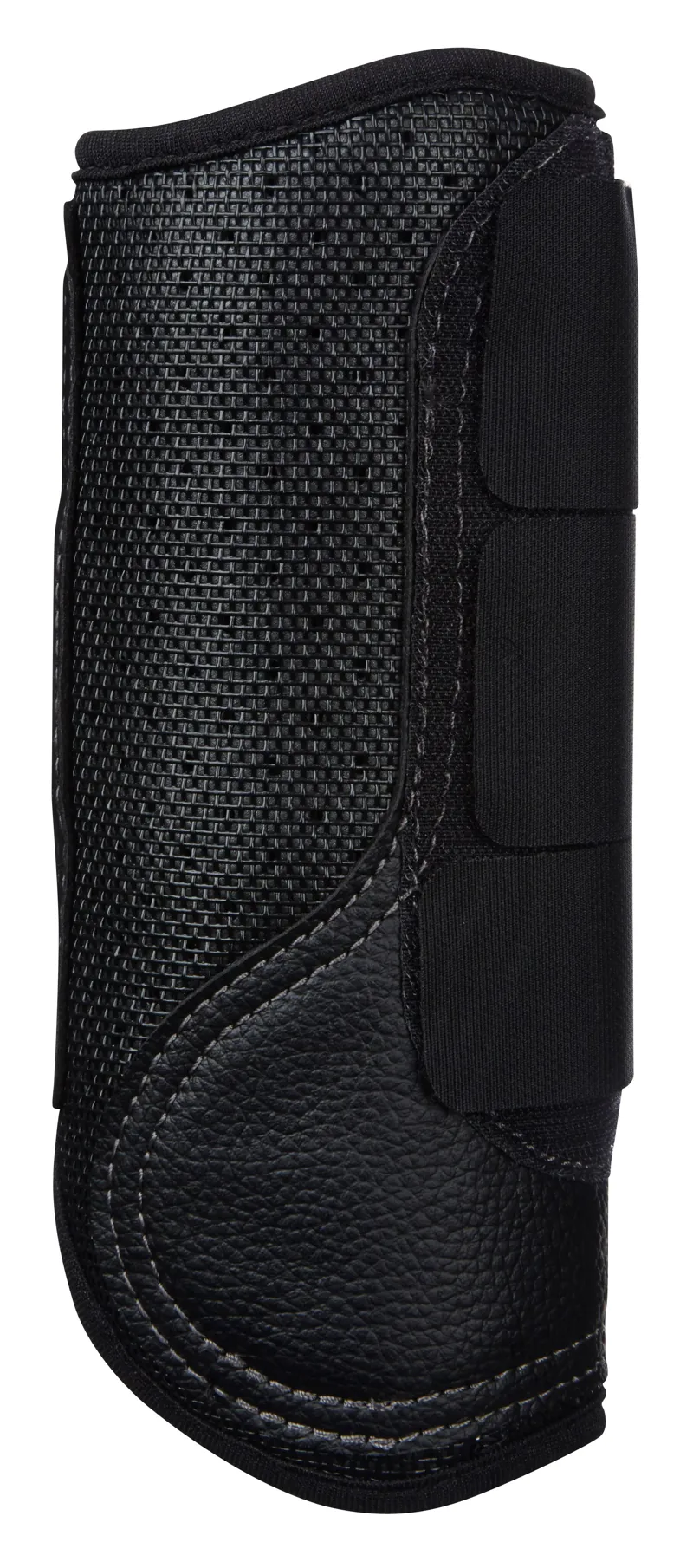 LeMieux Stealth Air Shoc XC Boots - Black Front-2