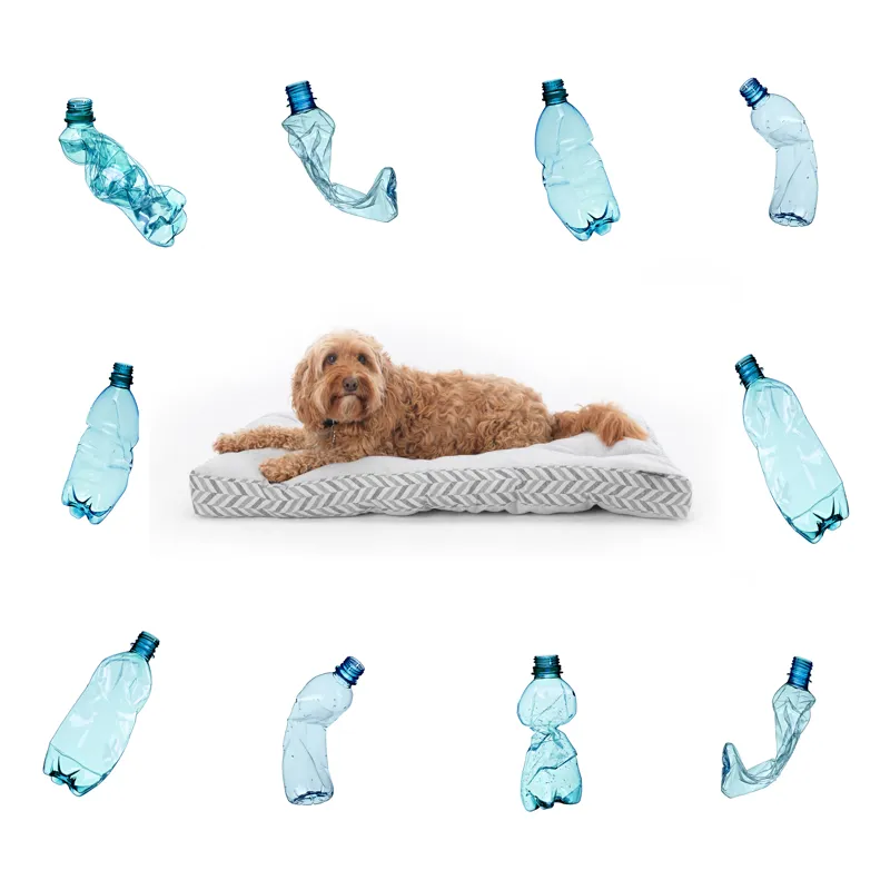 Project Blu Goa Domino Dog Mattress - Medium - Grey-4