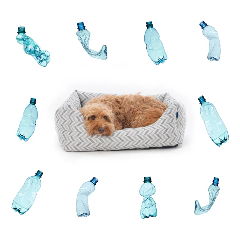 Project Blu Goa Domino Dog Bed - Xsmall - Grey-4