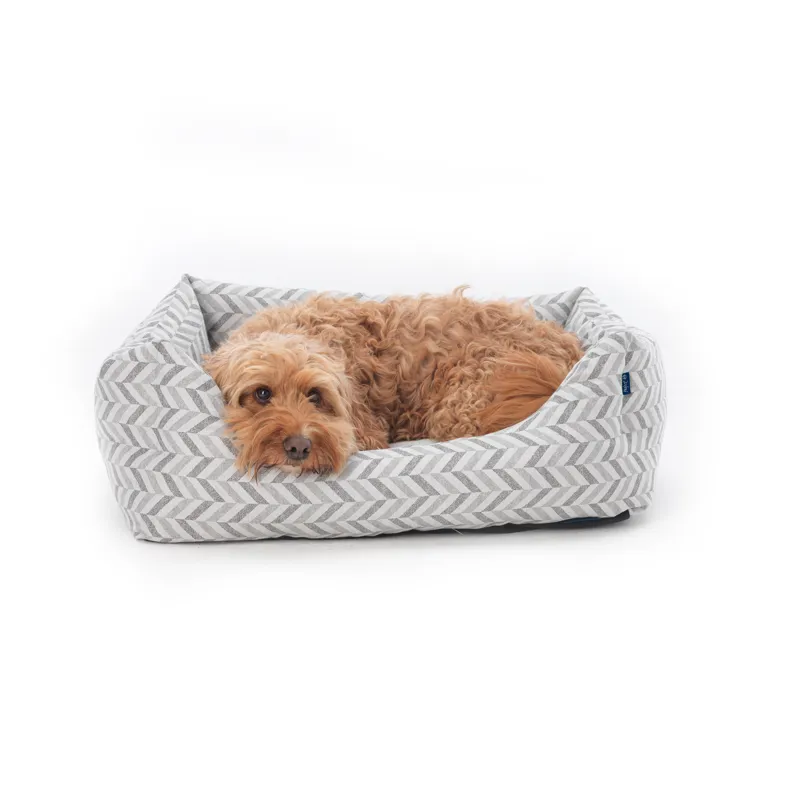 Project Blu Goa Domino Dog Bed - Xsmall - Grey-1