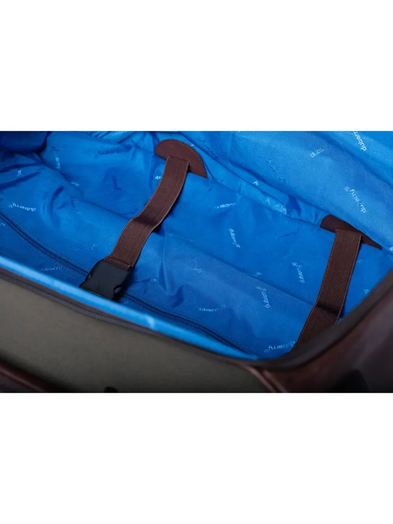 Dubarry Gulliver Leather Carry On Trolley Case - Olive OUT OF STOCK-1