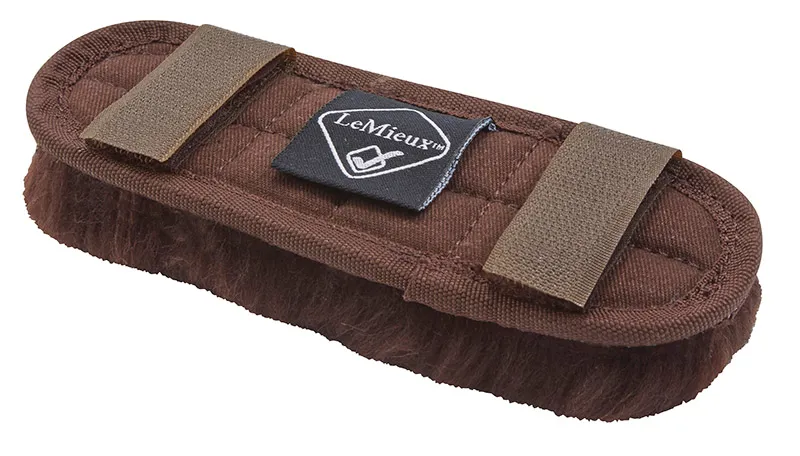 LeMieux Pro Sport Merino+ Noseband Guard - Brown