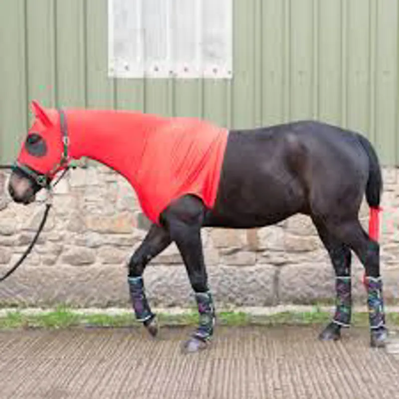 Horzehood Hood With Ears - Red Alert