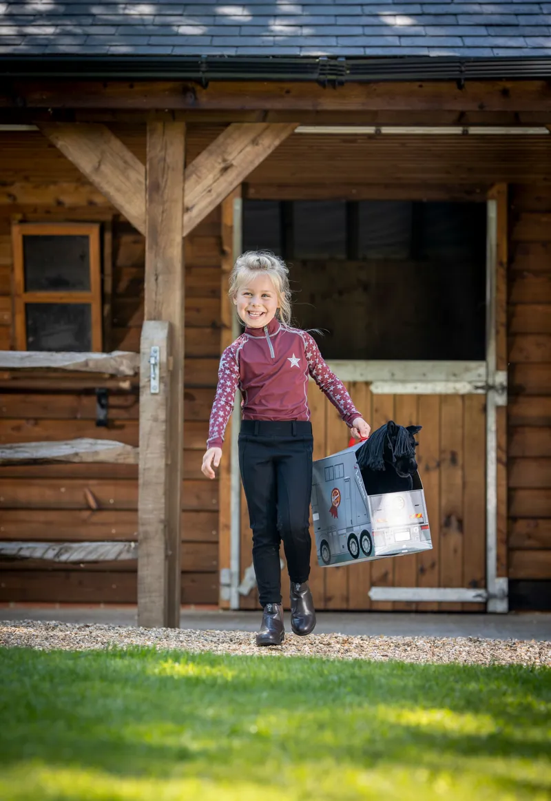 LeMieux Mini Pony Saddle - Black-4