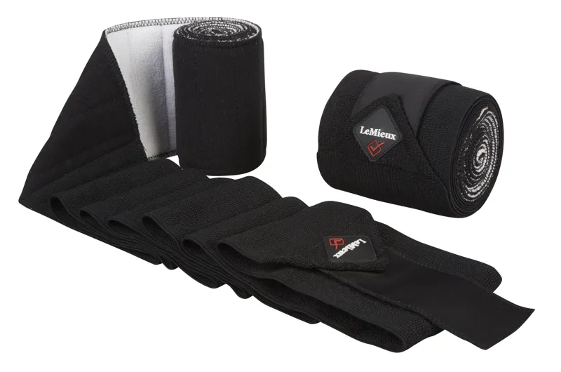 LeMieux Pro Sport Combi Bandages - Black-1